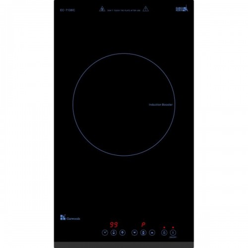 GARWOODS 樂思 EC-7130IC(鑽黑玻璃) 28.8厘米 嵌入式單頭電磁爐