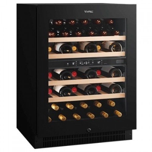 VINTEC VWD820SCB-X 雙溫區紅酒櫃(40瓶)