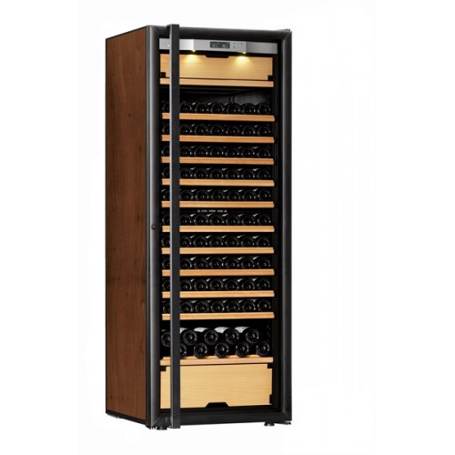 TRANSTHERM 2TCA30TB/S Three Temperature zones Wine Cooler(165bottles)(Castel Prestige Glass Door)