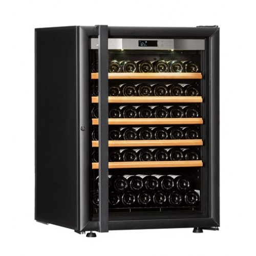 TRANSTHERM 2TLO30BB/S Single Temperature Wine Cooler(70bottles)(Loft Glass Door)