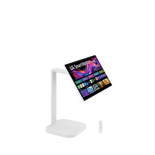 LG 32U889SA-W 31.5-inch 4K UHD IPS Swing Smart Monitor with Touchscreen and Mobile Floor Stand LG 32U889SA-W 31.5-inch 4K UHD IPS Swing Smart Monitor with Touchscreen and Mobile Floor Stand