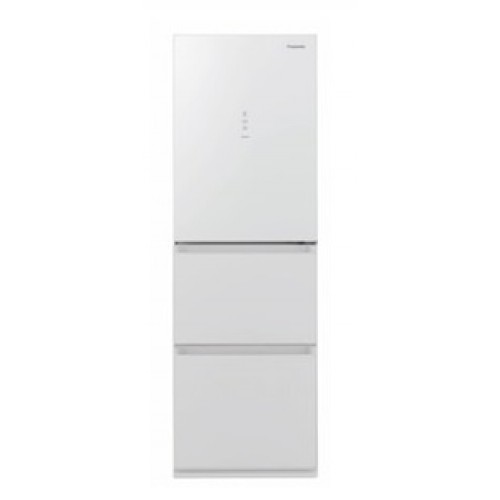 PANASONIC NR-C340GH-W3 3-door Refrigerator (Snow White)