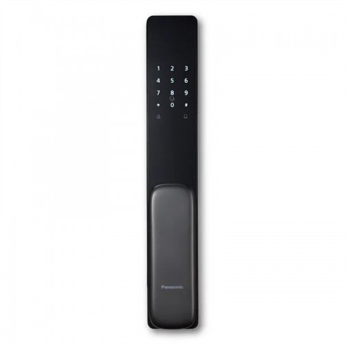 Panasonic EMD4112G-HK Push-Pull Smart Door Lock (Grey)