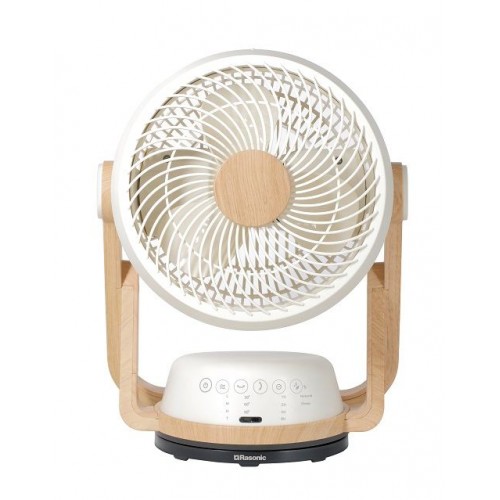 Rasonic 樂信 RCF-8KW DC 循環扇 (約7.5吋/19厘米/米白+木紋色)