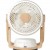 Rasonic RCF-8KW DC Circulation Fan (Around 7.5"/19cm/Ivory+Wood Color)