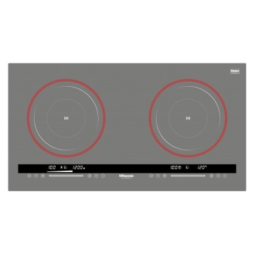 RASONIC 樂信 RIC-SR328/CG 2800W 座檯/嵌入式雙頭電磁爐 (灰色)