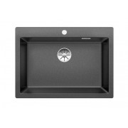 BLANCO PLEON 8(523043)花崗岩合成單槽鋅盤(無煙煤色)