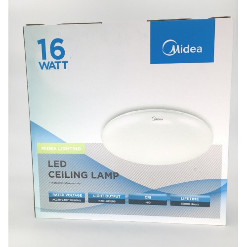  MIDEA 美的 16W-65K LED 吸頂燈 冷日光