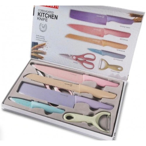 ATHENS 金雅典 ATHENS-KN-18 馬卡龍色系刀具 波紋不粘套刀(6件套) 凡於推廣期(由2025年9月1日開始)內購買指定產品,可獲贈禮品 優惠名額有限,送完即止。(限量100套) ATHENS 金雅典 ATHENS-KN-18 馬卡龍色系刀具 波紋不粘套刀(6件套) 凡於推廣期(由2025年9月1日開始)內購買指定產品,可獲贈禮品 優惠名額有限,送完即止。(限量100套)