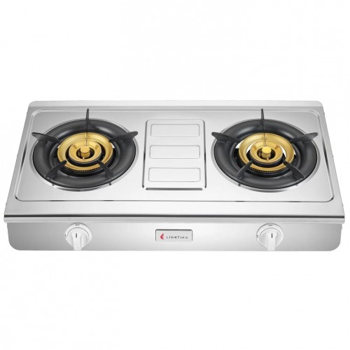 LIGHTING LGC201CNS-L L.P.Gas Table top 2-burner gas hob LIGHTING LGC201CNS-L L.P.Gas Table top 2-burner gas hob