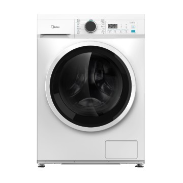 MIDEA 美的 MFG80S14VF 8公斤 1400轉 前置式薄身變頻洗衣機 (可飛頂)