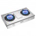 LIGHTING LGC201CNS-L L.P.Gas Table top 2-burner gas hob LIGHTING LGC201CNS-L L.P.Gas Table top 2-burner gas hob