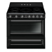 SMEG TR90IBL9 90cm Multifunction Oven With 5-zone Induction Hob (Black)
