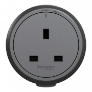 Schneider Electric 施耐德 Easy series A3J21426_GY 13A 插座 模組 (夜幕黑)