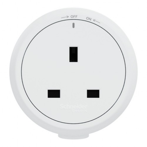 Schneider Electric 施耐德 Easy series A3J21426_WE 13A 插座 模組 (月影白) Schneider Electric 施耐德 Easy series A3J21426_WE 13A 插座 模組 (月影白)