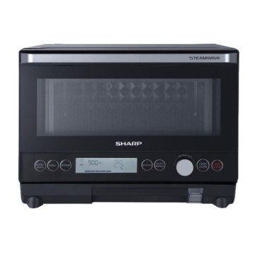 SHARP AX-1250R(B) Black 25L 3in1 Steam Oven with microwave