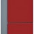 Bosch KVN36IR3DK Cherry red Vario Style 323L Free-standing fridge-freezer