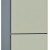 Bosch KVN36IK3CK Champagne Vario Style 323L Free-standing fridge-freezer