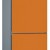 Bosch KVN36IO3DK Orange Vario Style 323L  Free-standing fridge-freezer