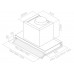 ELICA BOX IN PLUS (WHITE GLASS) 90cm Built-in Hood 