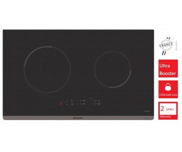 BRANDT 白朗 BPI272UBL 75厘米 3600W 嵌入式雙頭電磁爐 (法國製造)