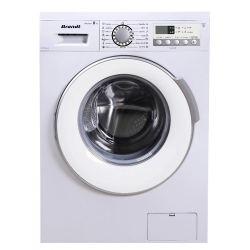 BRANDT 白朗 BWFS814AG 8公斤 1400轉 變頻超薄前置式洗衣機