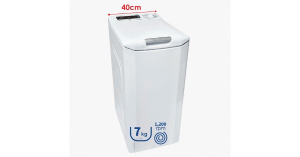 CANDY 金鼎CVFTG672TMH-UK 7公斤1200轉上置式洗衣機