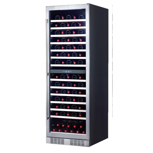 CRISTAL CW-168DES-1 Double Temperature Zone Wine Cooler (154 Bottles) 
