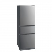 Mitsubishi Electric MR-CX33EY-SS-H 328L Inverter Three-Door Refrigerator (Sterling Silver)