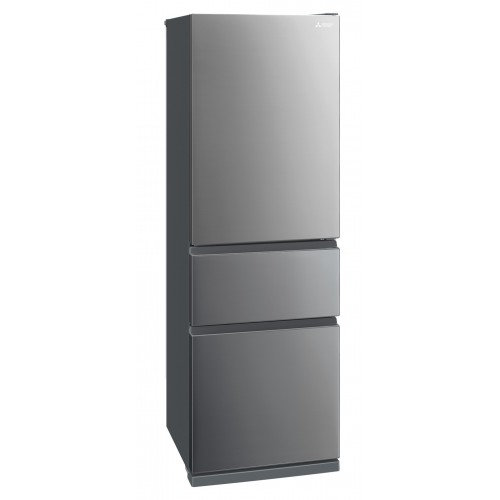 Mitsubishi Electric MR-CX36EY-SS-H 363L Inverter Three-Door Refrigerator (Sterling Silver)