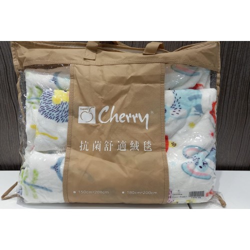 Cherry 抗菌舒適絨毯(印花圖案及顏色隨機)