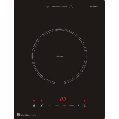 GARWOODS EC-1928 35cm Built-in Single-zone Induction Cooker(Kera Black)