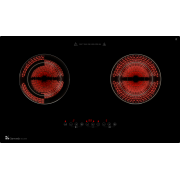 GARWOODS 樂思 EC-2330 75厘米 嵌入式雙頭電陶爐 