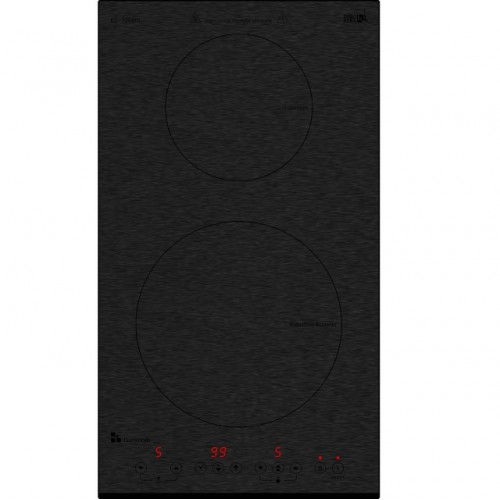 GARWOODS 樂思 EC-7260IC(拉絲鉛灰玻璃) 288毫米 嵌入式雙頭電磁爐