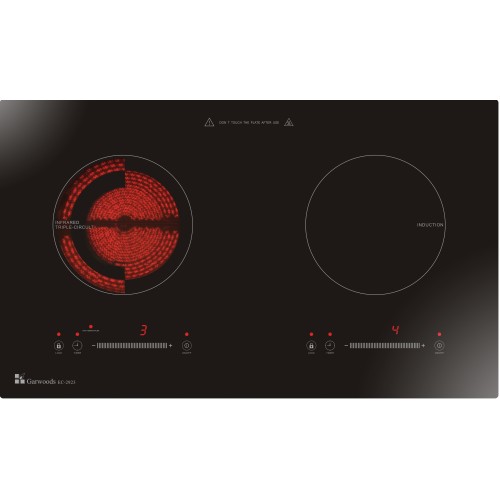 GARWOODS EC-2923 2 in 1 Free-standing/Built-in Induction+Infrared Electric Cooker