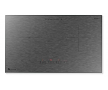 GARWOODS 樂思 EC-2968(拉絲鉛灰) 2800W 75厘米 嵌入式雙頭電磁爐
