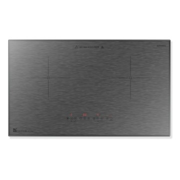 GARWOODS 樂思 EC-2968(拉絲鉛灰) 2800W 75厘米 嵌入式雙頭電磁爐