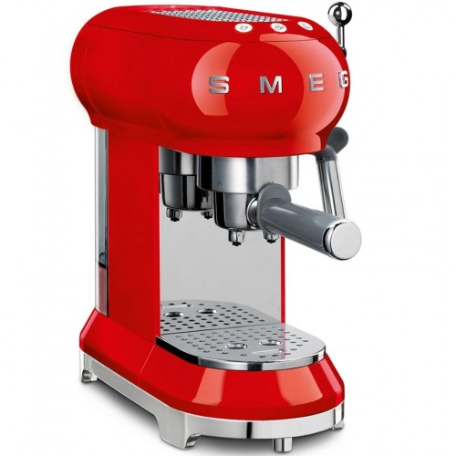 SMEG ECF01RDUK 50's espresso coffee machine