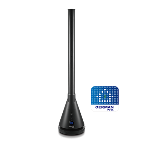 German Pool EFB-326H-SC WiFi Smart SlimTower Bladeless Heater & Fan