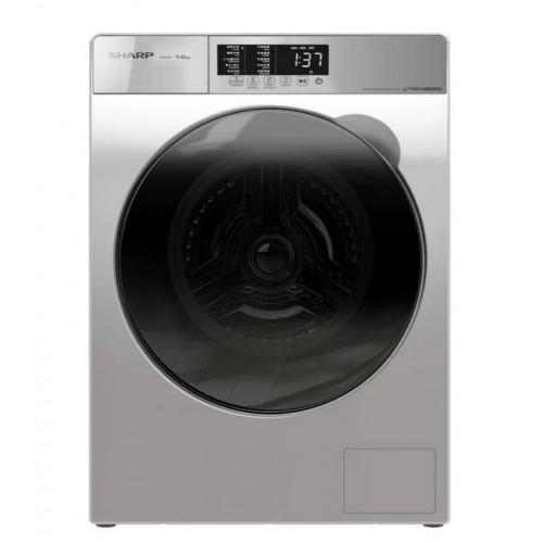 SHARP 聲寶 ES-W700K-W 白色 7公斤1000轉 前置式洗衣機