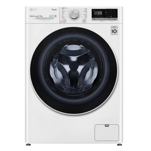LG F-C1208V4W 8/5kg 1200rpm Front Loaded 2in1 Washer Dryer