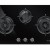 FUJIOH FH-GS6330 SVGL TG 3-Zone Built-in Gas Hob(Towngas)