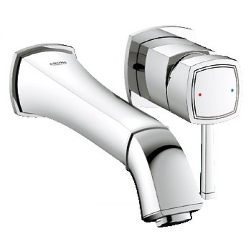 GROHE 德國 Grandera 19930_2孔掛牆面盆龍頭