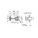 GROHE 德國 Eurocube Joy 19998 2孔藏牆單控面盆龍頭明牆部件 配23200藏牆安裝部件