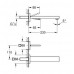 GROHE 德國 Eurocube Joy 19998 2孔藏牆單控面盆龍頭明牆部件 配23200藏牆安裝部件