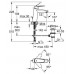 GROHE 德國 Eurodisc Cosmopolitan 23448002 中高身面盆龍頭 107mm