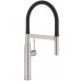 GROHE 德國 Essence 30294DC 廚盆龍頭 連矽膠出水管 (黑色喉管) 不鏽鋼