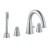 GROHE 德國 F1 31036-BK 4孔浴缸/花灑龍頭 黑色