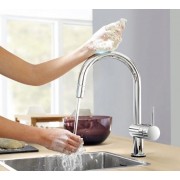 GROHE 德國 Minta Touch 31358001 輕觸式廚盆龍頭連可拉出花灑噴咀