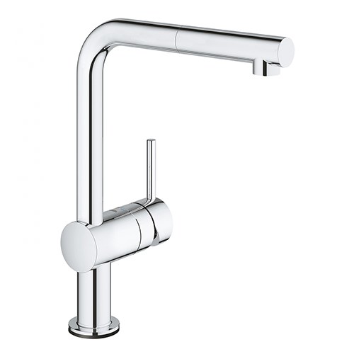 GROHE 德國 Minta Touch 31360001 輕觸式感應廚房龍頭 L型出水管連可拉出式花灑噴咀